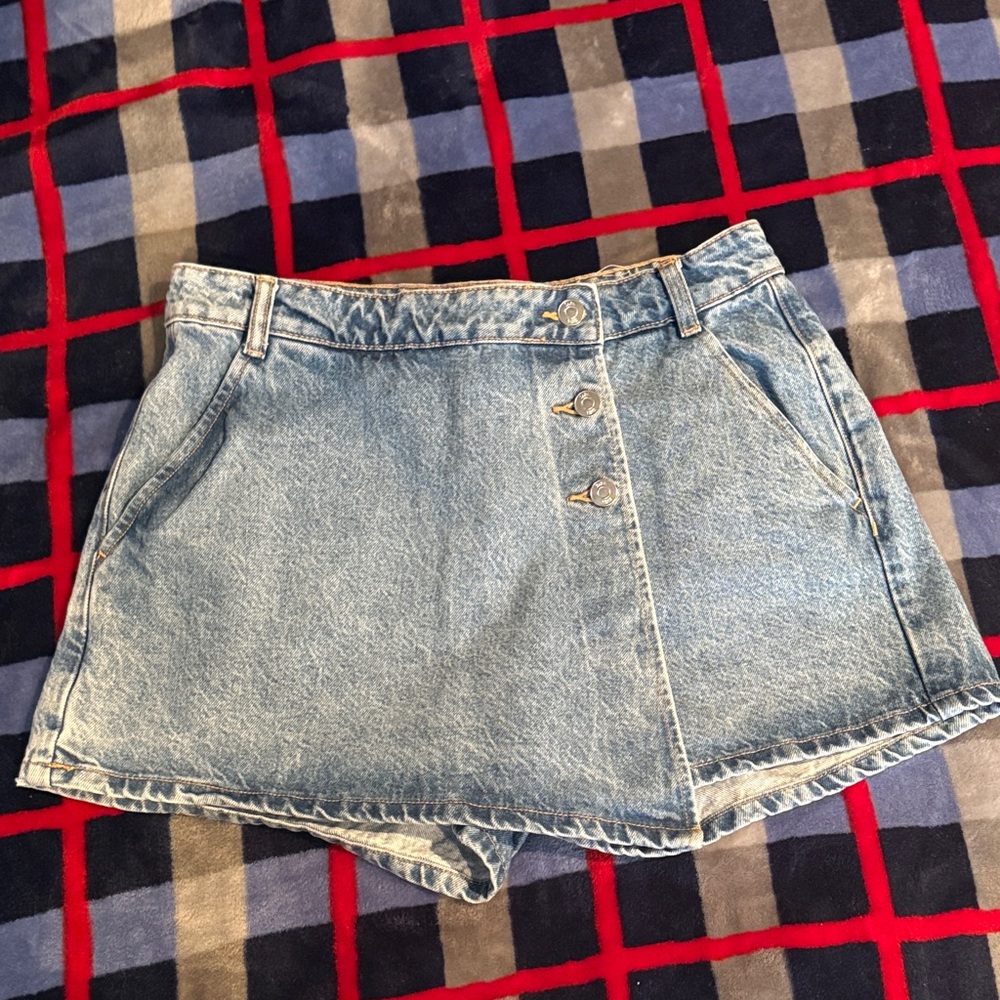 Denim Zara Women's Skort